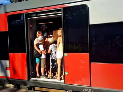 Transport publiczny w Soczi jest często przeciążony
