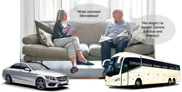 Para wybiera rodzaj transferu na wakacje – indywidualny lub grupowy.