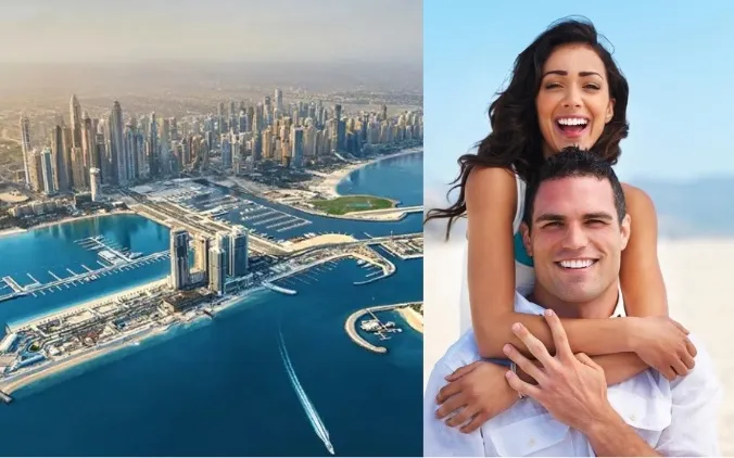 Para podekscytowana wypoczynkiem w Dubaju?