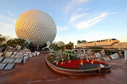 EPCOT Kompozycja kwiatowa Walta Disneya World