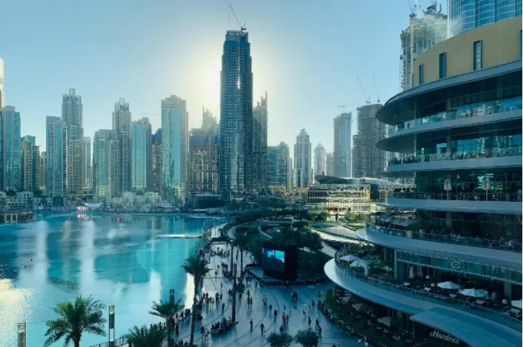 Imponujące centrum Dubaju